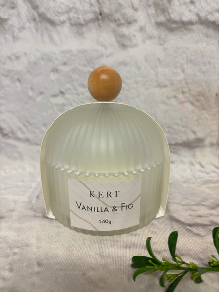 Candle in Frosted Glass Jar