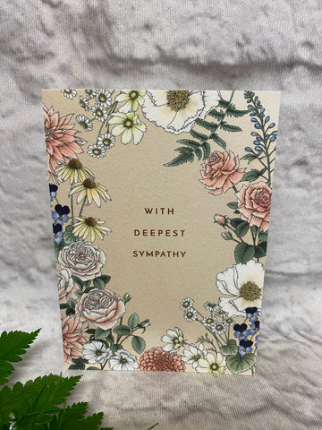With Deepest Sympathy Gift Card