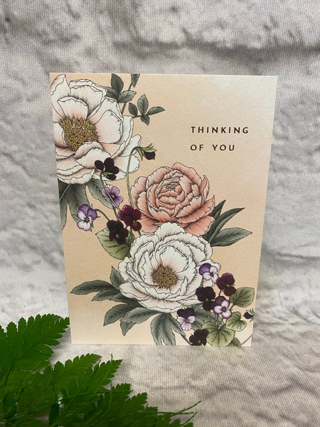Thinking Of You Floral Gift Card