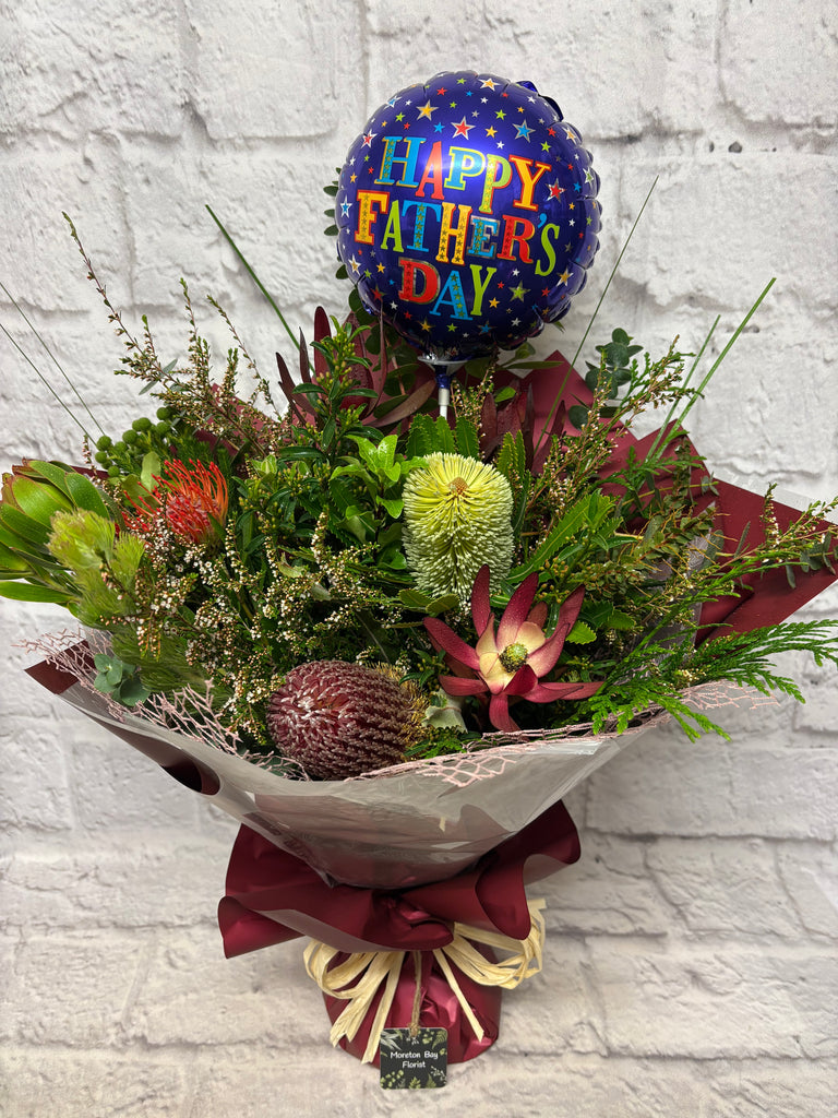Father's Day Native Bunch & Balloon
