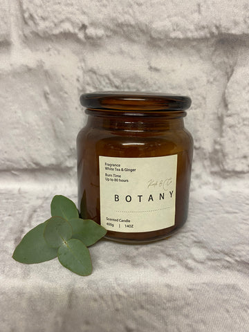 White Tea & Ginger Large Botany Candle