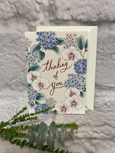 Thinking Of You Floral Gift Card