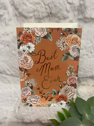 Best Mum Ever Gift Card