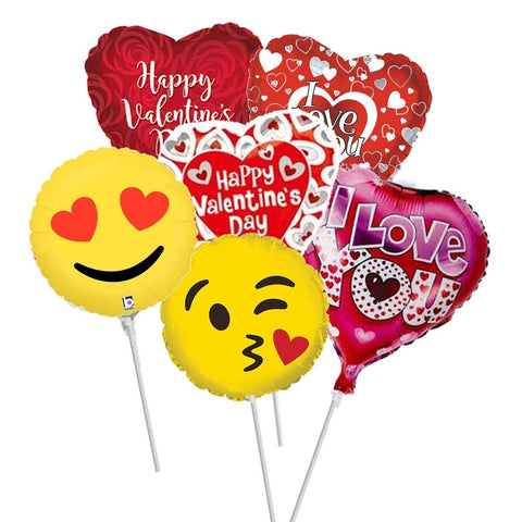 10cm I love you air filled balloon