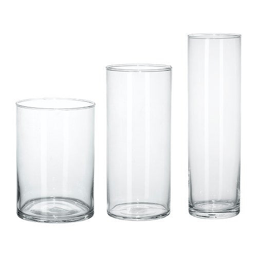 Clear Glass Vase