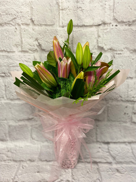 Oriental Lily Vase