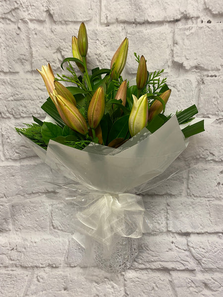 Oriental Lily Vase