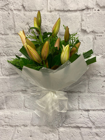 Oriental Lily Vase