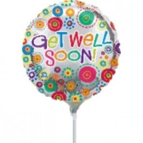 10cm Balloon on a stick